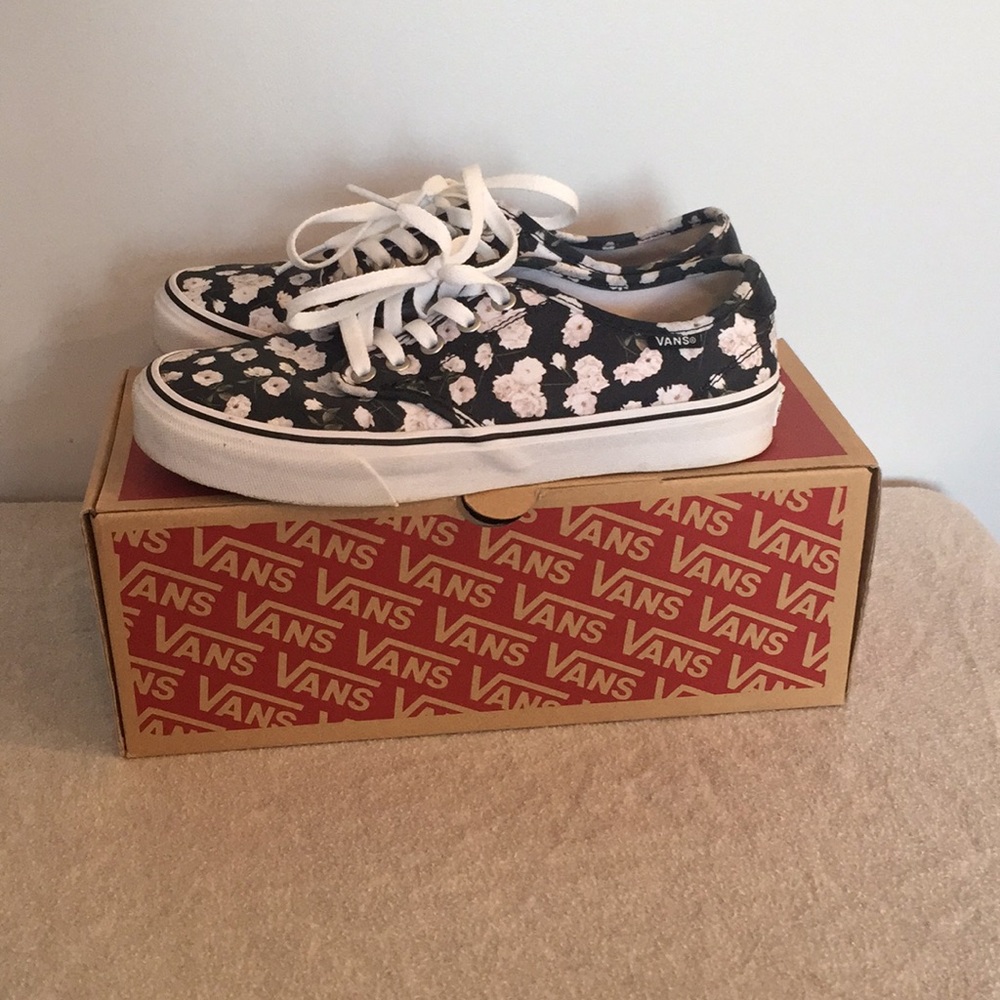 Floral vans